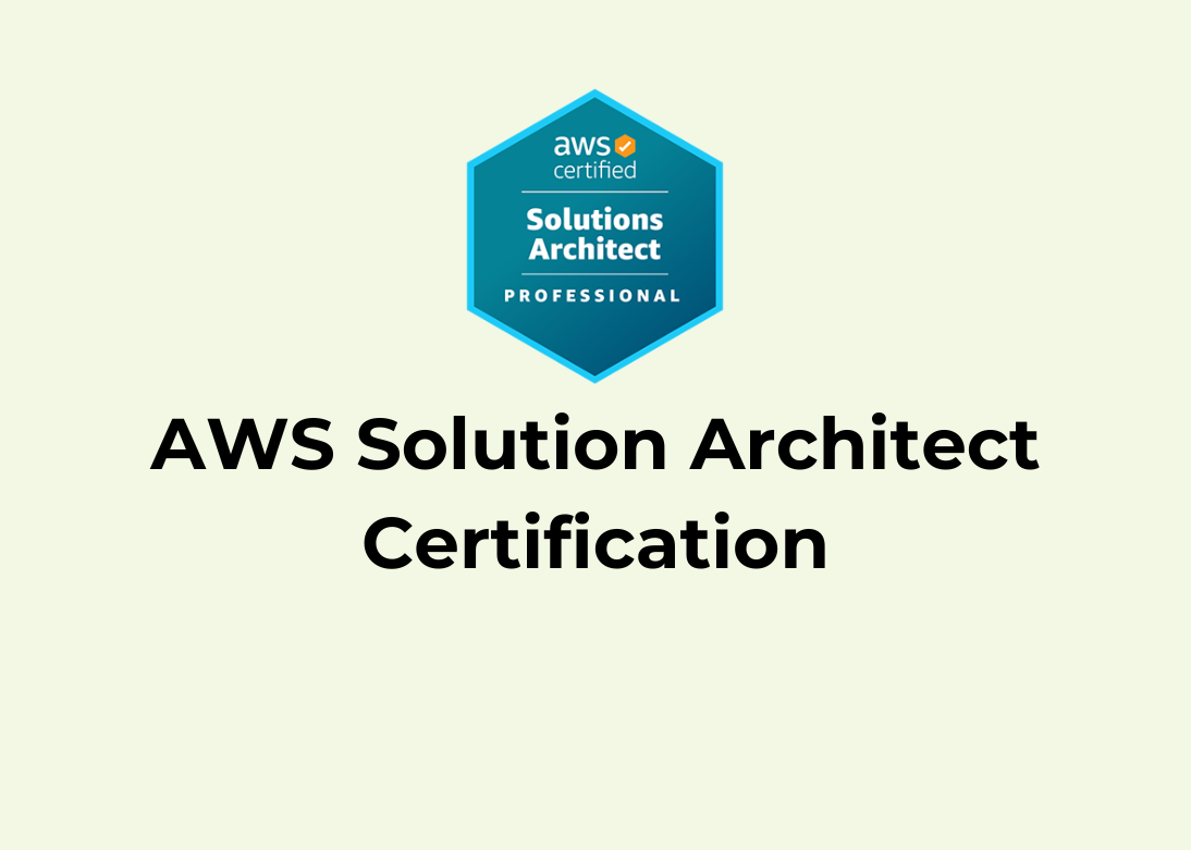 AWS Solution Architect Certification Training